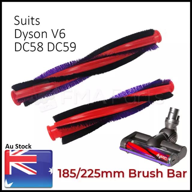 Roller Brush Bar Motorhead 185mm 225mm Dyson V6 DC58 DC59 SV03 DC62 Vacuum Slim