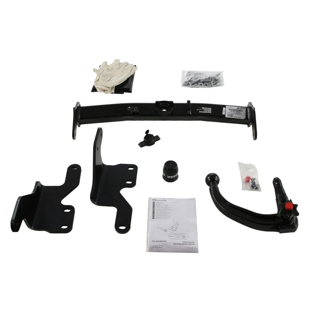 Frefgikty Crochet De Remorquage 674416 Doré - Compatible Peugeot 206 207 208 301 307 2008 Et Citroën