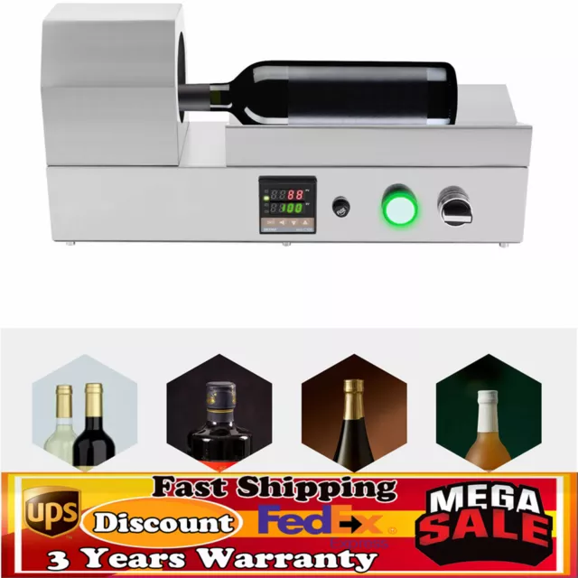 PVC Heat Shrinkable Plastic Bottle Cap Red Wine Sealing Machine Shrink Machine