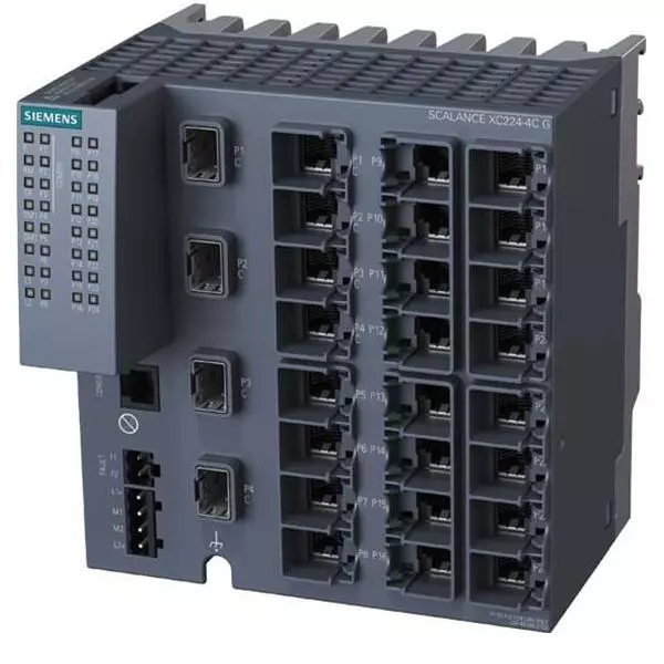 Siemens Dig.Industr. SCALANCE XC224-4C G 6GK52244GS002TC2 IP20 Switch SCALANCE