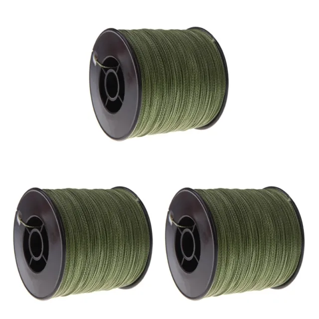 Ultra-Strong Fishing Line 3pcs 100 8 Strands Braided Fishing Line Anti-bite  Fishing Line 0.5mm Diameter Fishing Line Fishing Line High Power Big Horse