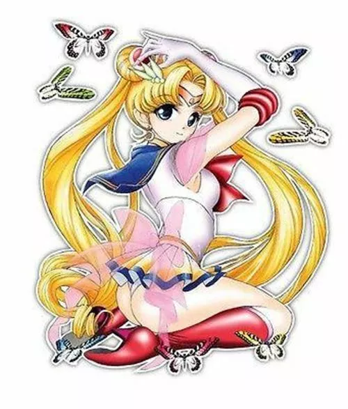 SAILOR MOON USAGI Tsukino Anime Car Window JDM Decal Sticker 0010 £8.46