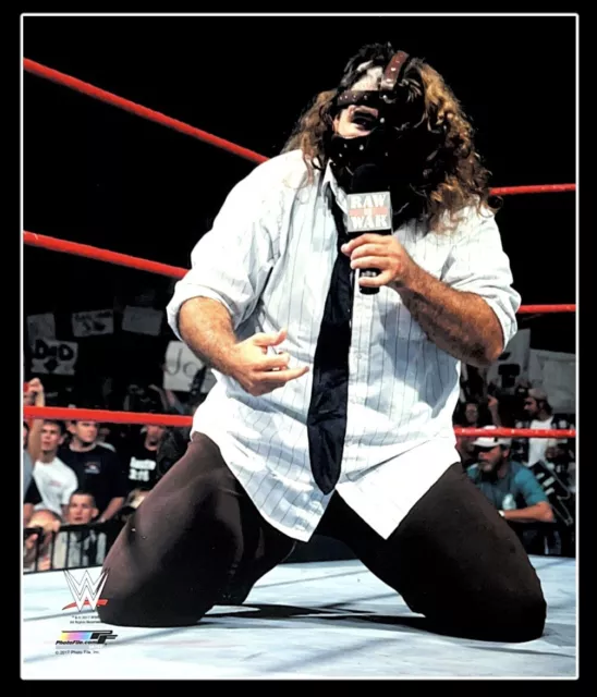 WWE MANKIND OFFICIEL sous Licence 8X10 Lutte Photo Authentique File 1 Foley EUR 19 11 PicClick FR