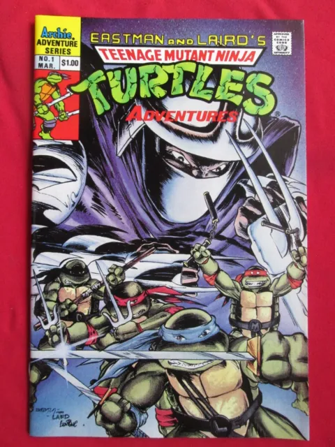 Teenage Mutant Ninja Turtles Adventures # 1 (Archie Comics 1989) Eastman & Laird