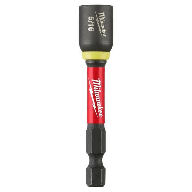 Milwaukee Shockwave Impact Duty 5/16 X 2 9/16'' Magnetic Nut Driver 10Pk