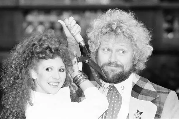 BONNIE LANGFORD JOINS Colin Baker as Doctor Who in episode nin- 1986 ...