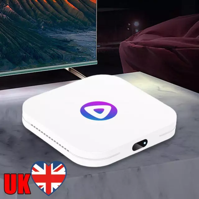 Juego de reproductor multimedia Safe Tvbox 4.0 compatible con Bluetooth RAM 2 GB/4 GB soporte 8K