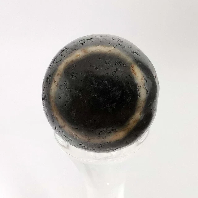 Pumtek Pyu Ghost 2 Eye Agate Bead DZI Indo Tibetan 19MM #471 5
