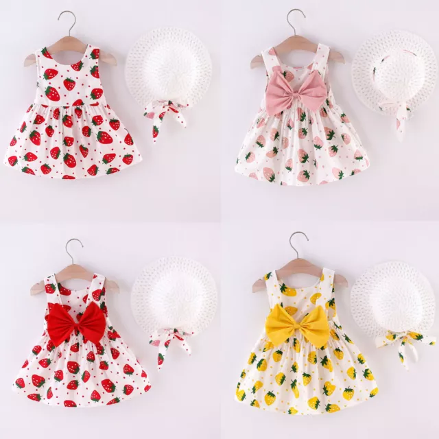 Set abiti con fascia estiva senza maniche abito per bambini bambini bambini