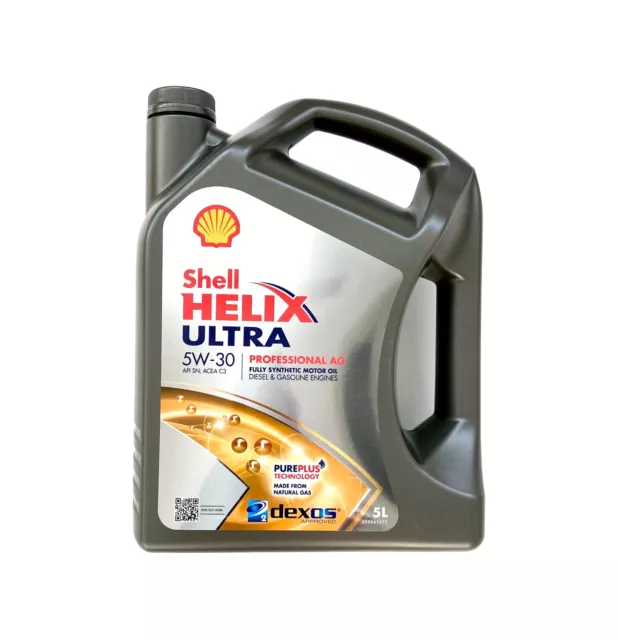 Shell Helix Ultra Professional AG 5W-30 5W30 Full Synthetic Engine Oil 5 Litres