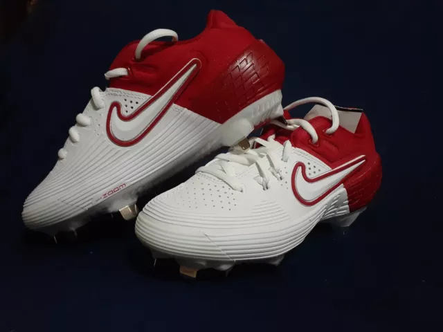 NEW Nike Zoom Dragon Softball Cleats Shoes White/Red color size : US 5