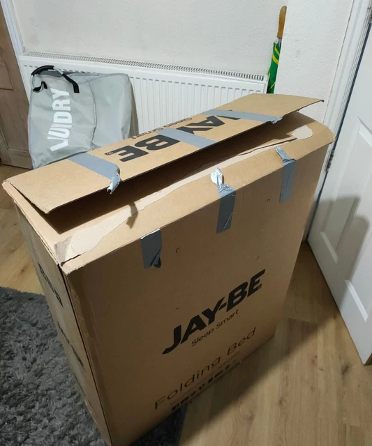JAY-BE SUPREME AUTO Folding Single Bed with 10 cm Mattress £85.00