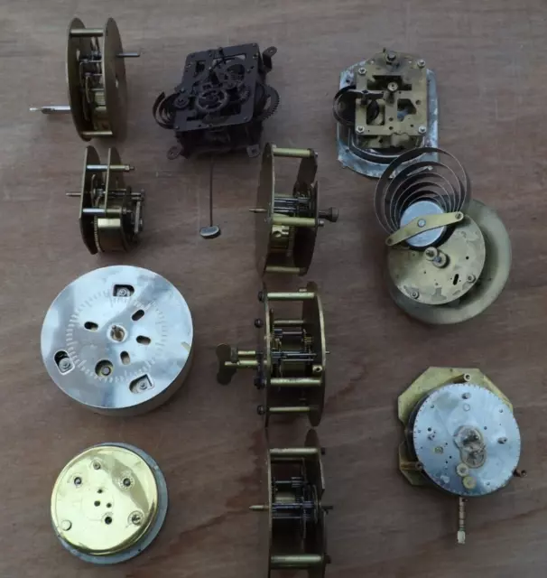 Clock Movements for Spares