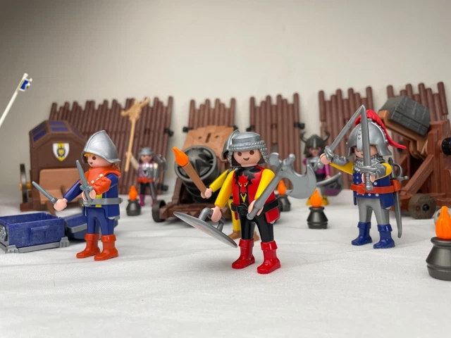 30 Figurines étain Zinnfiguren Moyen-âge – Chevaliers – Armée Médiévale 1:60 (30mm) à Peindre