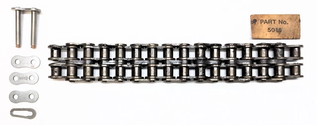 MORSE Double-Row Connecting Chain 5016 [Lot of 2] NOS