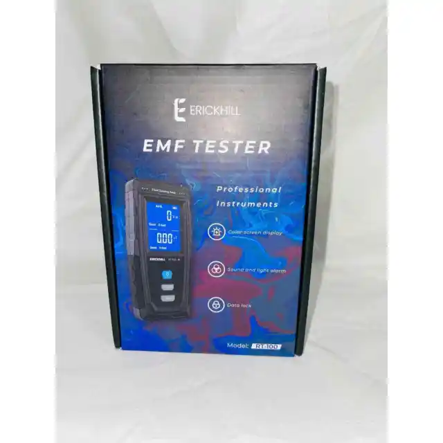 ErickHill EMF Tester: Electromagnetic Radiation Tester RT-100 Digital
