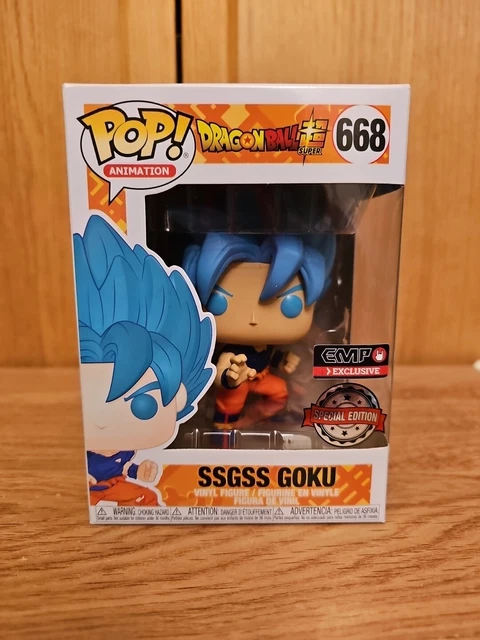 Funko Pop SSGSS Goku #668 Dragon Ball Super de segunda mano por 25 EUR en Barcelona en WALLAPOP