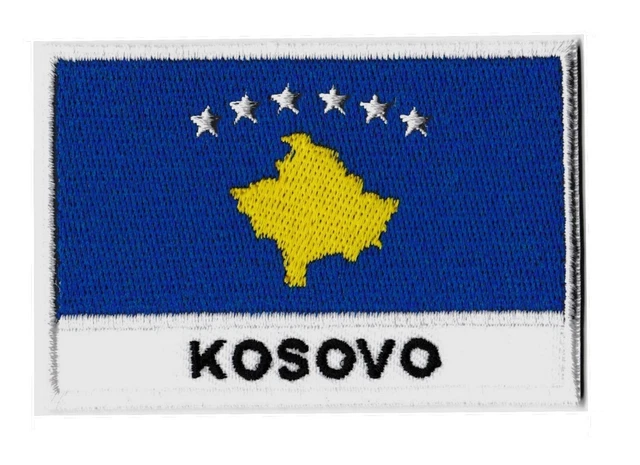 Patch Termoadesivo Bandiera Etiopia - 7x4.5 Cm, Ricamo Bordi Americano, Akacha - 3