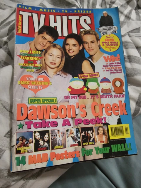 Magazine Issue Numbr TV HITS MAGAZINE - Issue number 126 - February 1999 - Dawson's Creek ...