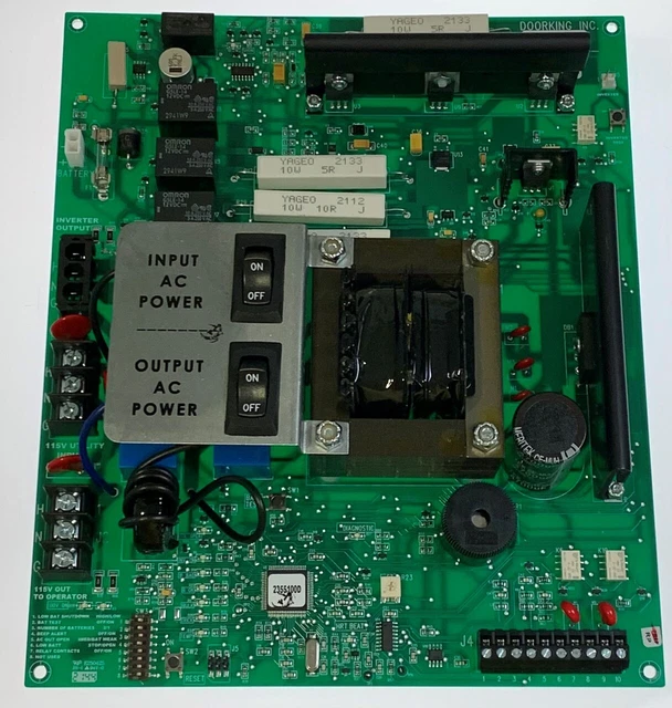 Doorking 2355-010 circuit board for Model 1000 Battery Back-up / Inverter