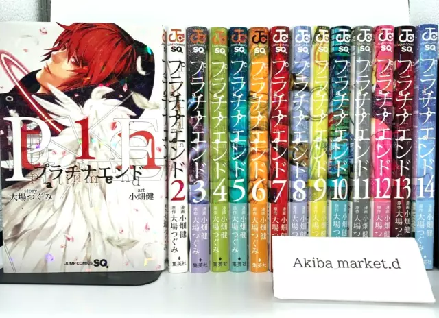 Platinum End 【Japanische Sprache】 Vol.1-14 Set Manga Comics DEATHNOTE Autor