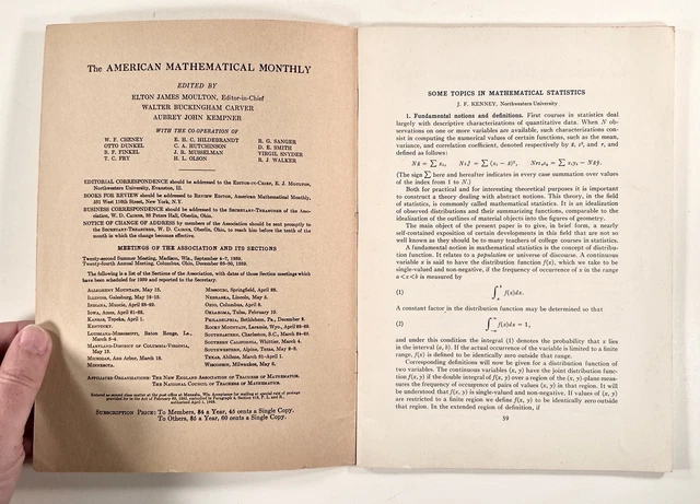 1939 FEB AMERICAN MATHEMATICAL MONTHLY V46n2 ALGORITHMS Gibbs biography ...