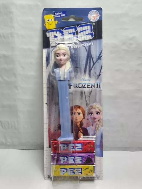 NEW PEZ Dispenser Disney Frozen 2 II Elsa Carded