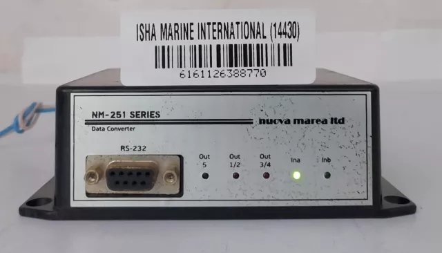 Nuova Marea Modèle NM-251 Ver.1.00 Séries Données Convertisseur