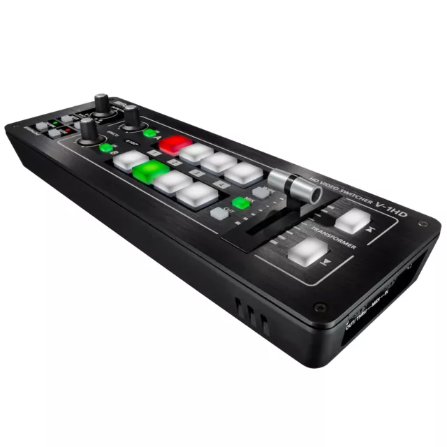 Roland V-1HD HD 4 HDMI Input Video Switcher w Built-In 12 Channel Audio Mixer