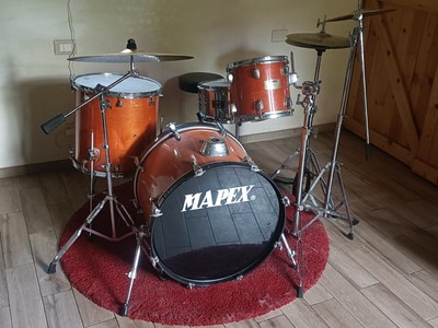 usata con aste piatti e pedali Mapex batteria acustica Mapex MARS Series 