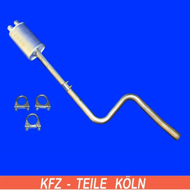 Tuyau D'échappement Pour OPEL FRONTERA B 3.2 V6 24V - Acier Aluminié - Neuf Avec Kit De Montage 30 Mois Garantie