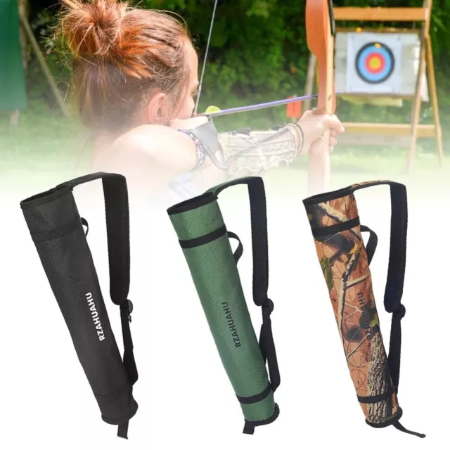 Durable Arrow Quiver Holder Outdoor Bow Storage Pouch Oxford Cloth Arrow Bag