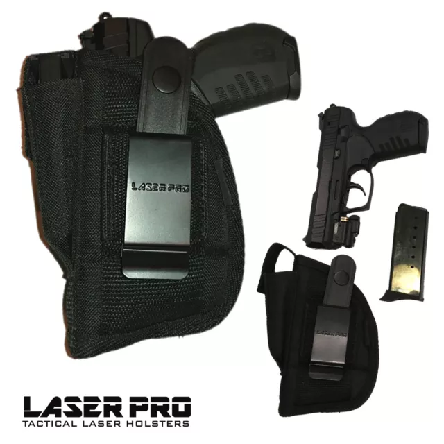 Tactical Laser Holster Fits Sub Compact pistols w/ laser sight or light attached