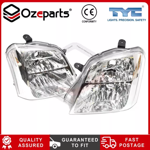 Set / Pair LH+RH Head Light Front Lamp For Holden Rodeo RA Series 1 2003~2007