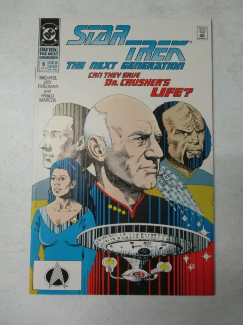 Star Trek The Next Generation 1989  Series #9 Nm Near Mint 9.4 9.6 Dc Comics Tng