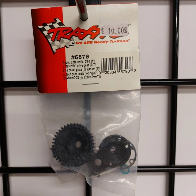 TRAXXAS GEARS DIFFERENTIAL 38T / Differential Drive Gear 20T 5579 $7.16 ...