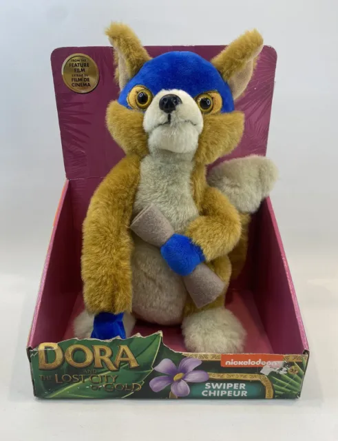 Swiper The Fox Plush Dora the Explorer ‘The Lost City of Gold’ 12inch New In Box