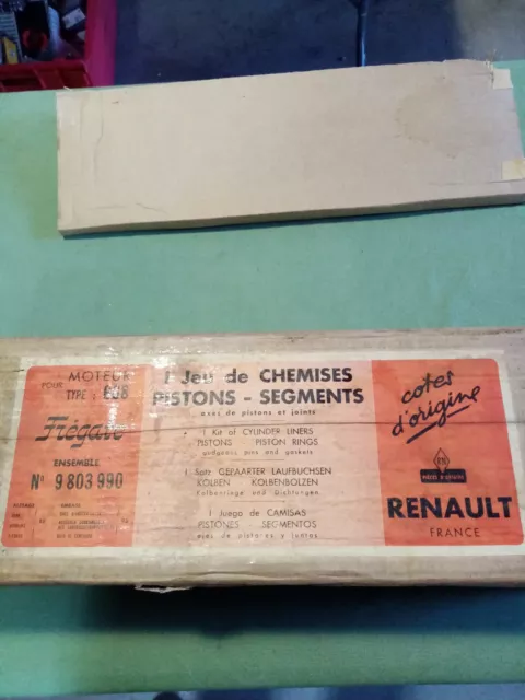 RENAULT FRÉGATE / GOÉLETTE / GALION Kit complet chemises + pistons, etc...