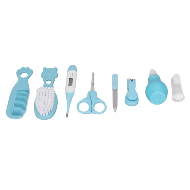 8pcs Baby Healthcare Grooming Kit Newborn Nursery Care Set With Hair Brush GSA