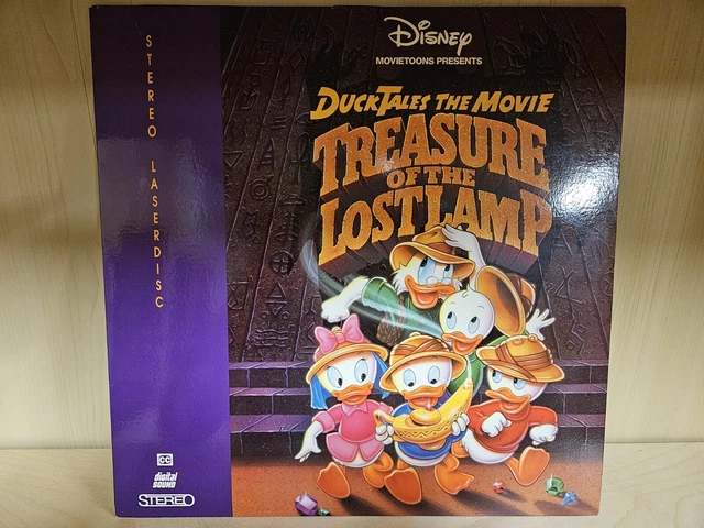 WALT DISNEY DUCKTALES THE MOVIE TREASURE OF THE LOST LAMP AS LASERDISC ...