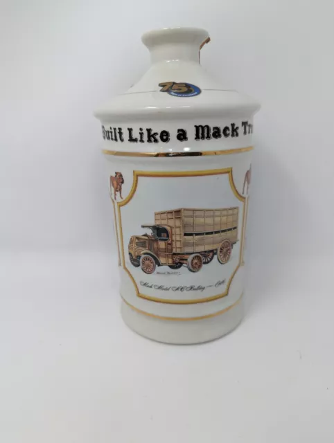 Vintage Mack Truck Wild Turkey Decanter, 75th Anniversary 1st Issue 1975