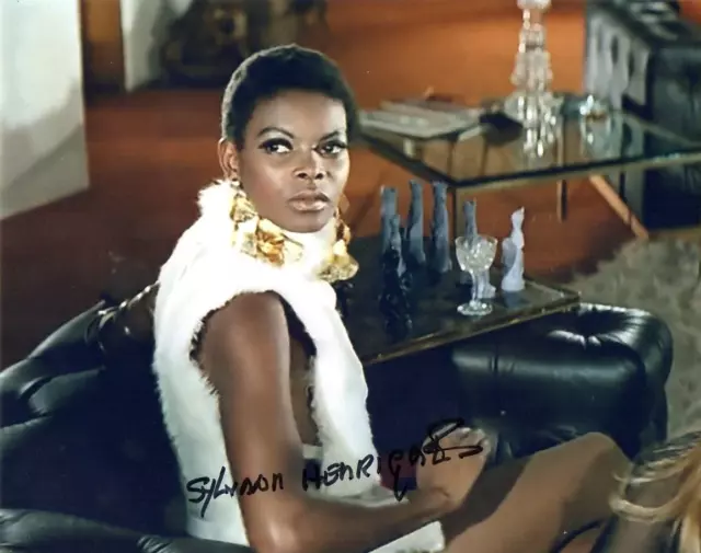 Sylvana Henriques Autograph - James Bond - Signed 10x8 Photo - HandSigned -AFTAL