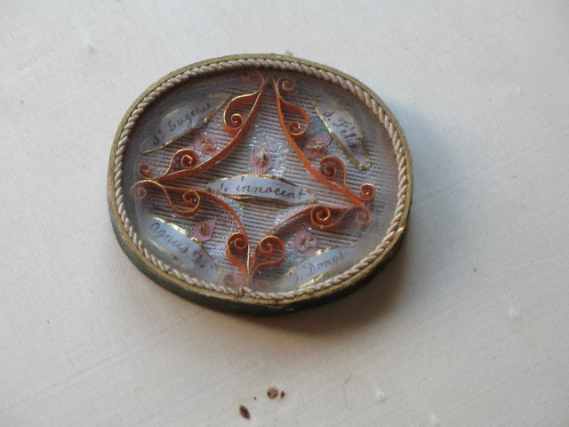 RELIQUAIRE NOMBREUSES RELIQUES Cadre Bois Doré Dévotion France XIX ème EUR 499,99 - FR