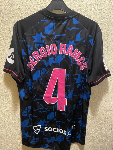 Maillot UEFA Europa League Finale Budapest 2023 - Sevilla FC Castore - N°16 Jesus Navas - Neuf