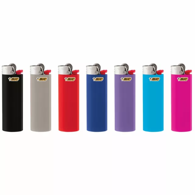 BIC Classic Lighter Assorted Colors 8-Pack (Colors May Vary) Regular Full Size