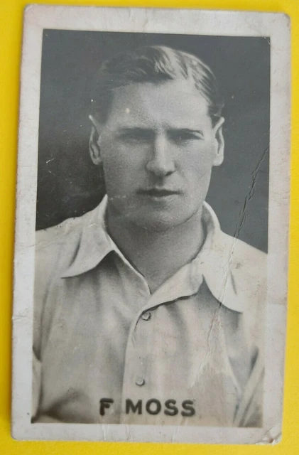 Champion - Berühmter Fußballverein Kapitäne Nr. 57 F. Moss Aston Villa