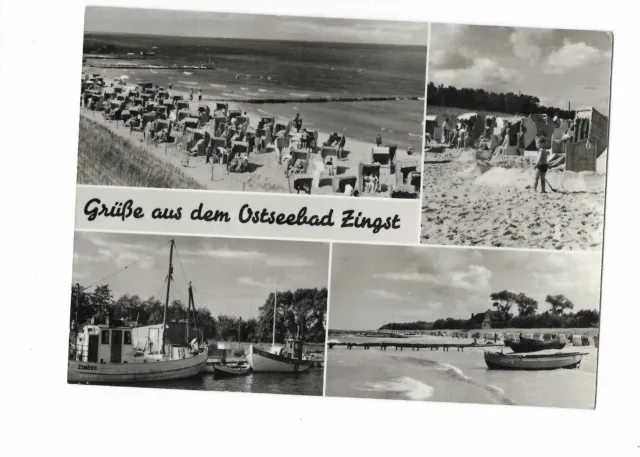 M682 AK Zingst Ostsee Mehrbildkarte gelaufen 1972