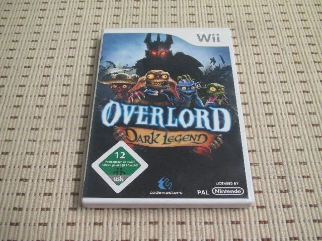 Overlord Dark Legend per Nintendo Wii e Wii U *IMBALLO ORIGINALE*