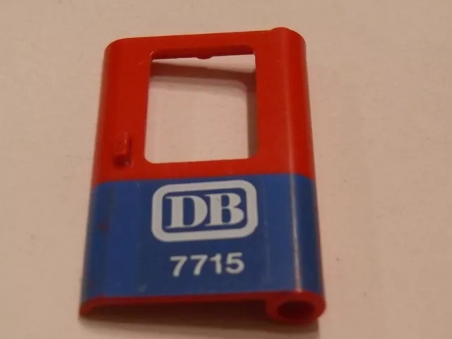 Lego 1 x red Door 1 x 4 x 5 Train Right with 'DB 7715' Pattern (Sticker) 7715