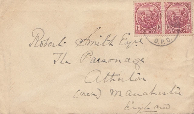 Barbados to England